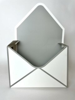 Picture of Envelope Flower Box Pale White x 10